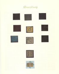 25: Old German States Brunswick - Collections