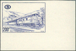 1820: Belgium Railway Parcel stamps