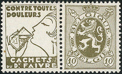 1810: Belgium - Se-tenant prints