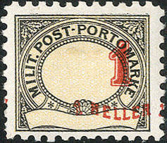1920: Bosnia Herzegowina - Postage due stamps