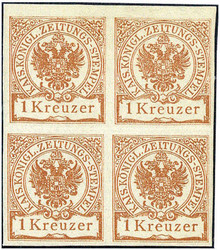 4760: Austria Newspaper Tax Stamps