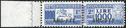 6285: Trieste Zone A - Parcel stamps