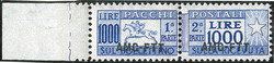 6285: Trieste Zone A - Parcel stamps