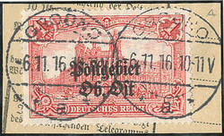 370: German Occupation World War I Postal Area Uppper East