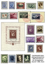 4175: Liechtenstein - Collections