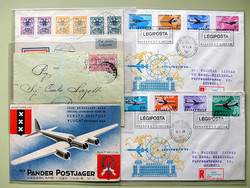 7690: Collections and Lots Zeppelin and Airmail - Collections