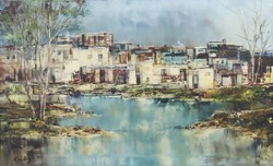 100.60: Gemälde, Aquarelle - Moderne