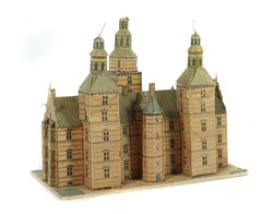 Papierschloss um 1920, Hjemmet´s Modelkarton, Schloss Rosenborg ...