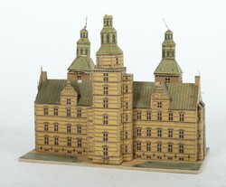 Papierschloss um 1920, Hjemmet´s Modelkarton, Schloss Rosenborg ...