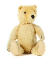 Teddybär Steiff, org. Teddy, ca. 1960er Jahre, blond, gegliedert, ...