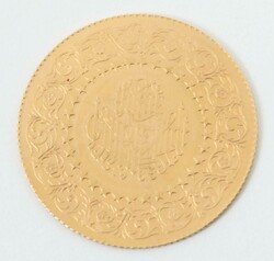 Münze türkisch, 100 Kurus, 1966, Kemal Attatürk, Gelbgold 917, ca. ...