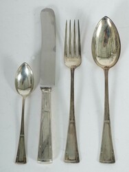 Jugendstil-Speisebesteckteile Karl Kaltenbach & Söhne Altensteig, ...