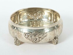 Jugendstil-Schale N. M. Thune, Oslo, um 1910/15, Silber 830, ca. 245 ...