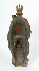 Bildhauer des 18./19 Jh. Alpenraum, ''Maria mit Kind'', Holz ...