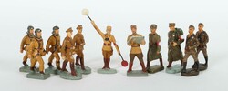 Konvolut Soldaten Lineol und Elastolin u. a., Masse bemalt, 11x ...