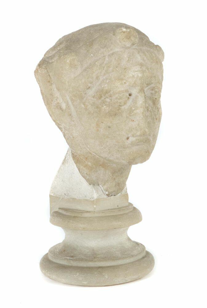 Antiker Bildhauer des 4./5. Jh. ''Portraitbüste eines Römers'', ...