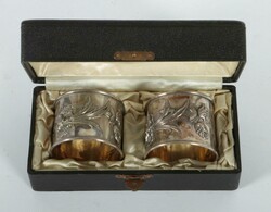 Paar Serviettenringe wohl Gebrüder Deyhle, Schwäbisch Gmünd, 1. ...