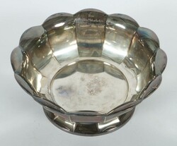 Schale Ernst Menner, Stuttgart. dat. 1928, Silber 925, ca. 475 g, ...