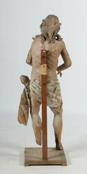 Bildschnitzer des 18. Jh. wohl Altbayern, ''Schmerzensmann'', Holz ...