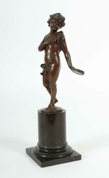 Bildhauer des 19./20. Jh. wohl Franz Iffland, ''Mädchen mit ...