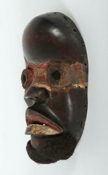 Dan Guere-Maske Elfenbeinküste, Holzmaske mit Glanzpatina, ...