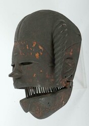 Ibibio Ogboni-Maske Nigeria, Holzmaske vom Stamm der Ibibio-Ogboni ...