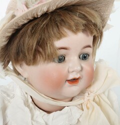 Puppe Kopfmarkemarke: Simon &amp; Halbig 126 50, Porzellankurbelkopf, ...