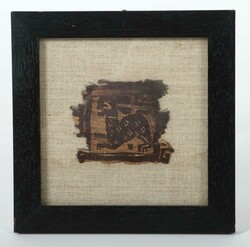 Koptisches Stofffragment Ca. 4. Jh. nach Christus, gewebter Stoff in ...