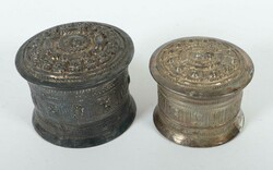 2 Betelboxen Burma (Myanmar), 19./20. Jh., Silber, ca. 610 g, ...