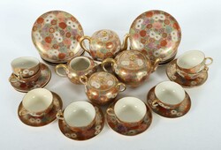 Satsuma Kaffee-/Teeservice für 8 Personen Japan, 1. Hälfte 20. Jh., ...