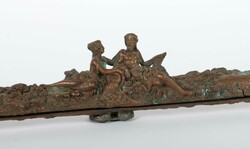 Tornister für Papierrolle F. Delacour, Paris, um 1900, Kupfer/Bronze ...