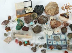 Umfangreiche Sammlung Mineralien &amp; Halbedelsteine u. a. Achat, ...