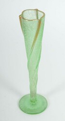 Schlanke Vase ''Branches de feuilles et fruits'' Legras & Cie, ...