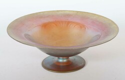 Fußschale WMF Geislingen, 30/40er Jahre, sogn. Myra-Glas, breite ...