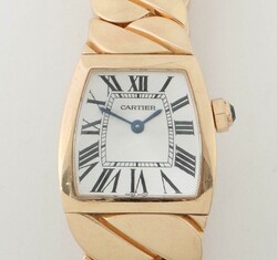 Damenarmbanduhr Cartier 20. Jh., Damenarmbanduhr Cartier La Dona, ...