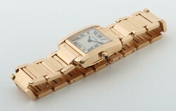 Damenarmbanduhr Cartier 20. Jh., Damenarmbanduhr Cartier Tank ...