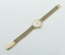 Damenarmbanduhr Tissot 20. Jh., Damenarmbanduhr Tissot, Gelbgold 585, ...