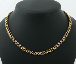 Goldkette Dat. 1814, antike Kette in Gelbgold 585, säuregeprüft, ca ...