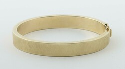 Goldarmreif 20. Jh., moderner Goldarmreif in Gelbgold 585, punziert, ...
