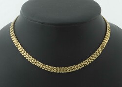 Goldcollier 20. Jh., Collier in Gelbgold 333, längenverstellbar, ...