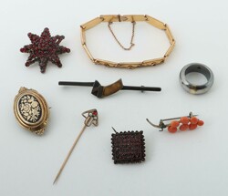 Schmuckkonvolut 20. Jh., Konvolut best. aus 5 Broschen, 1 ...