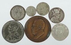 7 Münzen &amp; Medaillen tlw. Silber, u. a. eine Goethe-Medaille ...
