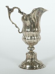 Augsburger Helmkanne 1765-67, Silber, ca. 465 g, ovaler ...