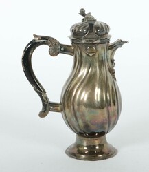 Kaffeekanne Jacob Wilhelm Kolb, Augsburg, 1779-81, Silber, ca. 430 g, ...