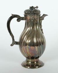 Große Kaffeekanne Jacob Wilhelm Kolb, Augsburg, 1775-77, Silber, ca. ...
