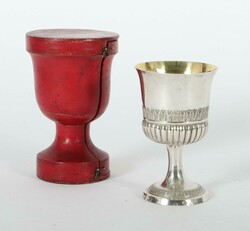 Fußbecher wohl Carl Vogel, Berlin, um 1800, Silber, ca. 90 g, runder ...