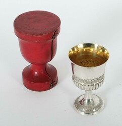 Fußbecher wohl Carl Vogel, Berlin, um 1800, Silber, ca. 90 g, runder ...