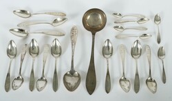 Sammlung Besteckteile 1835/36//37/38, Silber 13-lötig, ca. 940 g, ...