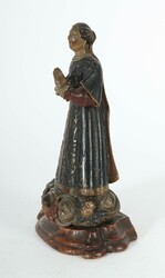 Bildschnitzer des 18./19. Jh. wohl Spanien, ''Maria Immaculata'', ...
