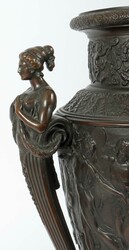 Neoklassizistische Vase nach Léonard Morel-Ladeuil (Frankreich 1820 ...